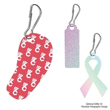 Acrylic Zipper Pull - Custom Shape 4
