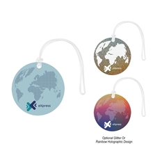 Acrylic Luggage Tag - Circle