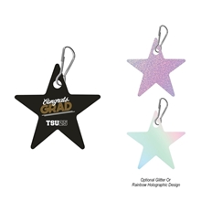 Acrylic Zipper Pull - Star