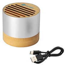 EcoSound Bamboo / Recycled Aluminum Wireless Speaker