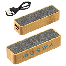 FSC(R) Bamboo / RPET 2000mAh Mini Power Bank