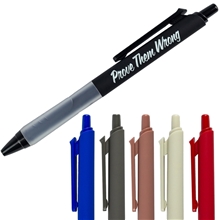 Recycled Soft - touch Pen With Silicone Grip