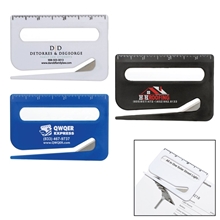 3- In -1 Letter Opener W / Ruler And Reader