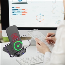 Peoria 15W Foldable Wireless Charger Stand