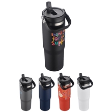 Oreno 30 oz Stainless Steel / Polypropylene Travel Tumbler
