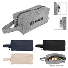Arden Recycled Cotton Toiletry Bag