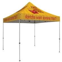 Deluxe 10 Tent (Full - Bleed Dye Sublimation)