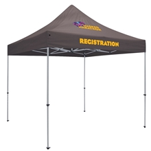 Deluxe 10 Tent (Full - Color Imprint, 2 Locations)