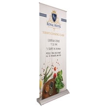 46.5 Deluxe Pro Retractor Single - Banner Kit (Dry - Erase Media)