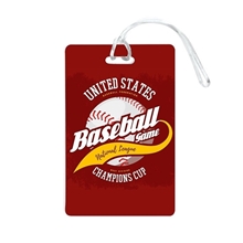 Imprinted Mini Luggage Tag