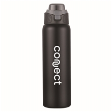 28 oz Stainless Steel 2- in -1 Spout Straw Water Bottle