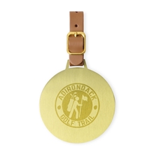 Ahead Large Round Golf Bag Tag