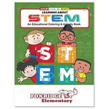 Coloring Book Learning About STEM