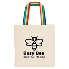 b.free Rainbow Pride Recycled Cotton Tote Bag