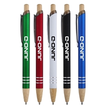 Venosa Velvet - Touch Aluminum Pen W / Bamboo Accents