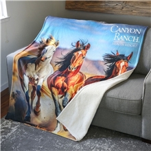 Sublimated Ultra Plush Blanket
