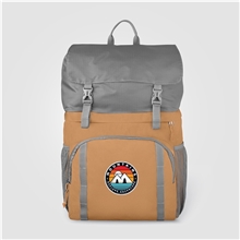 Sienna Recycled Nylon 2- in -1 Insulated Cooler Backpack - 6.4 gal - Heat Transfer