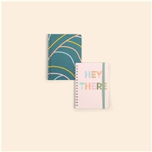 Journal - 5.5 X 4 Mega Passport - Wire - Blank Guts - U - Mini