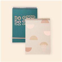 Taskpad - 7.25 X 10 - Wire - Black And White Guts