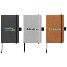 Carson 3.5 x 5.5 Recycled PU Leather Notebook - ColorJet