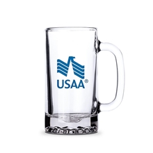 16 oz Glass Beer Tankard