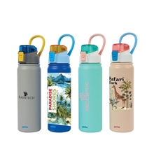 Perka(R) Rex Fresh 24 oz Double Wall, Recycled Stainless Steel Water Bottle
