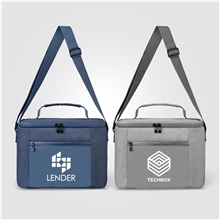 City Pack 600D rPET Zippered Cooler Bag - 2.6 gal