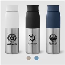 Borealis - 22 oz Recycled Stainless Steel Twist Lid Bottle