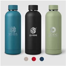 Astrid - 18 oz Recycled Stainless Steel Double Wall Bottle - Laser Engraved