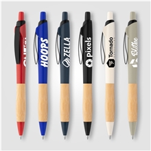 Crest Recycled Plastic Curvy Pen