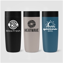 Majesty Recycled Stainless Steel Tumbler - 13 oz - Silk Screen