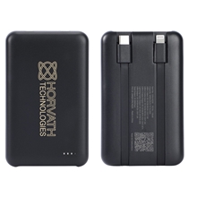 Marquis 5000mAh 20W PD Power Bank with Wireless Charger Built - In Cables
