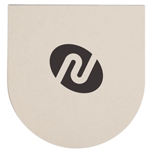 Recycled Milk Carton Round Sticky Notes Pad