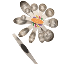 Kitchi Magnetic Measuring 8- Piece Spoon Set