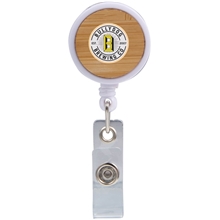 Bamboo Badge Holder