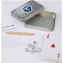 Playing Cards Dice Game Set