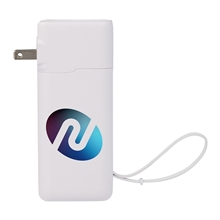 UL Listed 10, 000 mAh 20W PD Power Bank with AC Plug