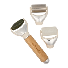 Wellable(TM) FSC(R)- Certified 3- in -1 Face and Body Roller Set