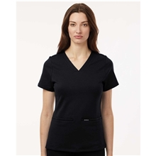 Jaanuu - Womens Cesi Ultrasoft Scrub V - Neck Top