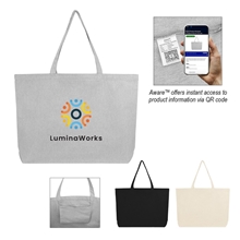 Aware(TM) Recycled Cotton Shopper Tote Bag