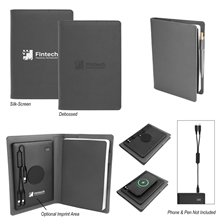 Power Folio With Wireless Charger Power Bank
