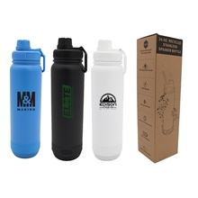 24 oz Recycled Stainless Speaker Bottle