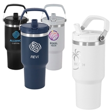 34 oz Urban Peak(R) Pinnacle Flip Straw Tumbler