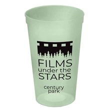 22 oz Glow In The Dark Stadium Cup