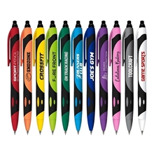 Sport Pencil - Soft Touch Rubberized Mechanical Pencil with Twist - Up Eraser 2 HB Leads - Refillable