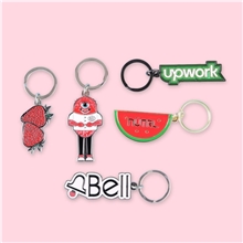 2 x 1 Diestruck Soft Enamel Keychain