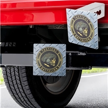 Metal Trailer Hitch Cover