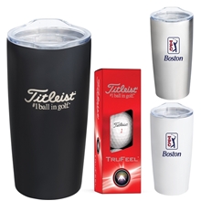 Titleist 3- Ball Tumbler With Trufeel Golf Balls