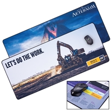 XXL Mouse Pad Desk Mat w / Stitched Edges and Full Color Dye Sublimation
