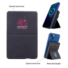 5000 mAh Energizer(R) Mag - N - Kick(TM) Wireless Charger Power Bank And Phone Stand